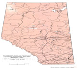 Canadian Northern Railway Branch Lines, Schematic Map of Proposed 
