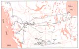 View Maps - Incorporated Railways Proposed for Western Canada, 1911