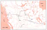 View Maps - Incorporated Railways Proposed for Western Canada, 1914–1960