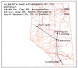Incorporated Railway Proposed for Alberta, Alberta and Athabasca Ry. Co.