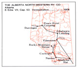 Incorporated Railway Proposed for Alberta,  Alberta North-Western Ry. Co.