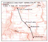 Incorporated Railway Proposed for Alberta, Athabasca and Fort Vermilion Ry. Co.