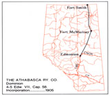 Incorporated Railway Proposed for Alberta,  Athabasca Ry. Co.