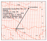 Incorporated Railway Proposed for Alberta, Bassano Electric Ry. Co.