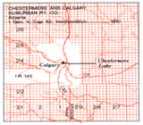 Incorporated Railway Proposed for Alberta, Chestermere and Calgary Suburban Ry. Co.
