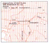 Incorporated Railway Proposed for Alberta, Edmonton, Stony Plain and Wabamun Ry. Co.