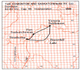 Incorporated Railway Proposed for Alberta,  Edmonton and Saskatchewan Ry. Co.