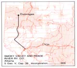 Incorporated Railway Proposed for Alberta, Smoky Valley and Peace River Ry. Co.