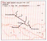 Incorporated Railway Proposed for Alberta,  Red Deer Valley Ry. Co.