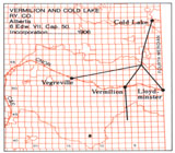 Incorporated Railway Proposed for Alberta,  Vermillion and Cold Lake Ry. Co.