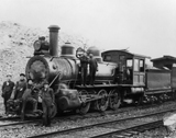 Frank and Grassy Mountain Railway Engine